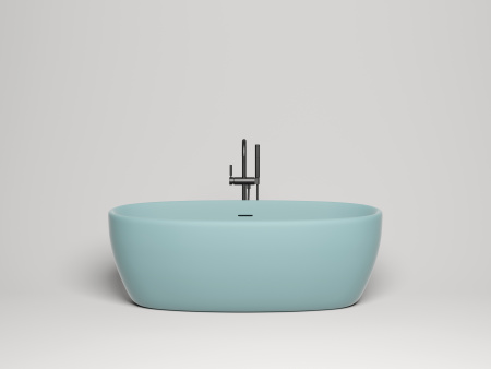 Ванна из искусственного камня Salini LUCE 100121MF 169х87 отдельностоящая овальная